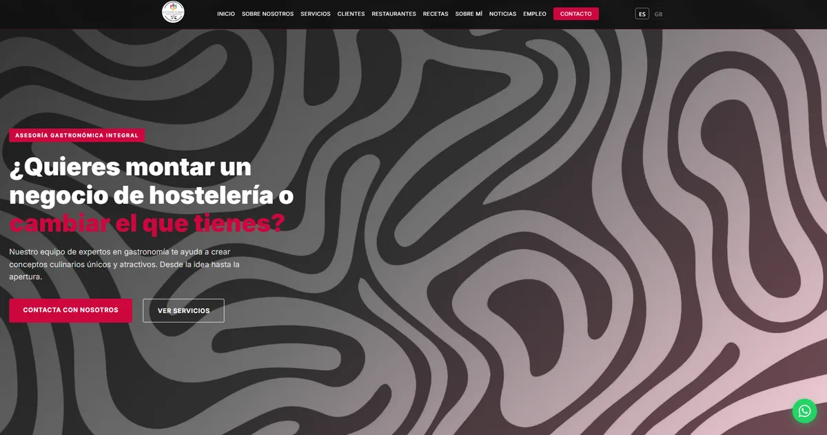 Web hosres360.com — inicio, desarrollada por Zecrom Valladolid
